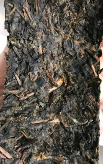 白沙溪金奖湖南安化黑茶天茯茶1kg金花茯砖茶叶一级天尖精料手工精筑 当年茶赠煮茶壶 晒单图