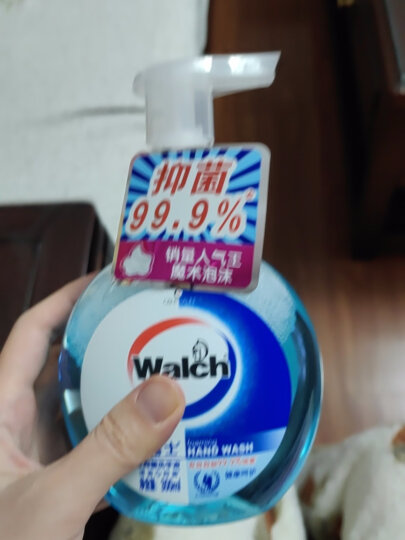 威露士 泡沫洗手液（健康呵护）300ml 有效抑菌99.9% 泡沫丰富易冲洗 晒单图