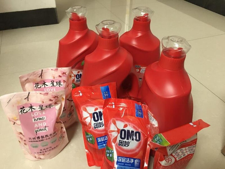 奥妙 除菌除螨洗衣液 3kg*2 浓缩天然酵素 持久留香 家庭必备组套(新老包装 随机发货) 晒单图
