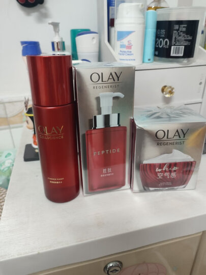 玉兰油（OLAY）大红瓶眼霜15ml眼部精华乳液女士护肤品抗皱紧致淡化黑眼圈礼物 晒单图