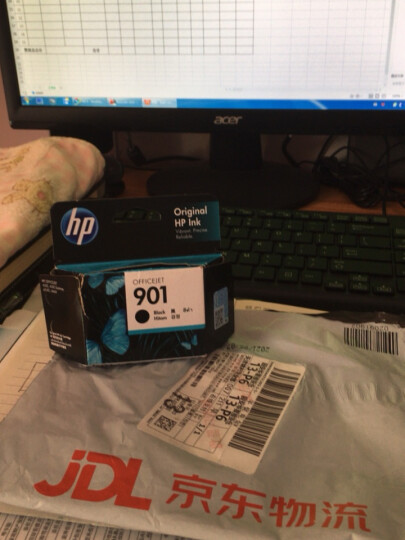 惠普（HP）901原装墨盒 适用hp Officejet J4580/J4660/4500 打印机 黑色墨盒 晒单图