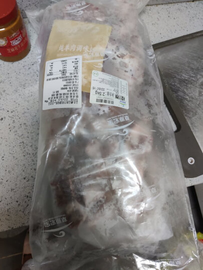 草原宏宝 国产 内蒙原切脆骨羊肉片 净重500g/袋 冷冻 火锅 地理标志认证 晒单图