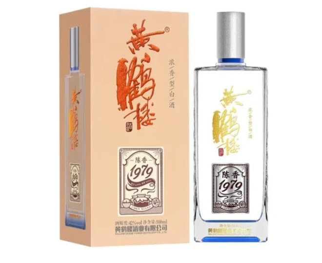 黄鹤楼酒 陈香1979 42度500ml*1瓶  浓香型白酒 纯粮食酒固态发酵 单瓶 42度 500mL 1瓶 晒单图