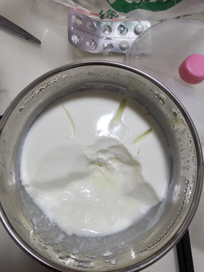 麦卓（MAKE JOY）酸奶机 家用全自动不锈钢内胆米酒机自制酸奶纳豆机 粉紫（含10小包菌粉） 晒单图