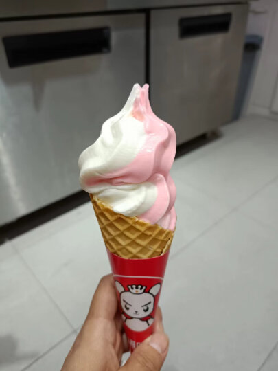 东贝（Donper）软冰淇淋机商用冰激凌机甜筒机冰淇淋粉冰棒机全自动奶茶店立式冰激淋机商用冰淇淋机 【台式经济】22L产量+全自动 晒单图