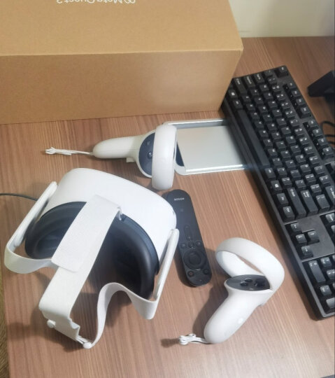 Oculus Quest 2 VR眼镜一体机 VR体感游戏机 智能头显 节奏光剑 全景视频 PS 美版 VR+摄像头+双手柄+乐园 晒单图
