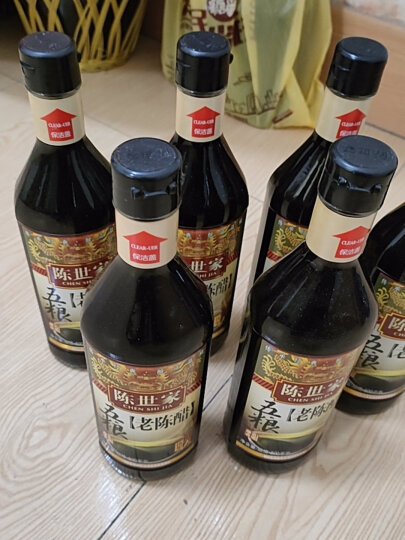 陈世家醋 伍年五粮老陈醋 500ml 醋酸≥6g/100ml 山西特产 晒单图