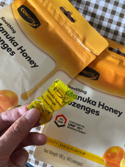 康维他 Comvita UMF10+蜂蜜糖（40粒)柠檬味 晒单图