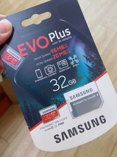 三星（SAMSUNG）32GB TF（MicroSD）存储卡 U1 C10 EVO升级版+ 高速内存卡 手机平板电脑扩容卡 读速95MB/s 晒单图