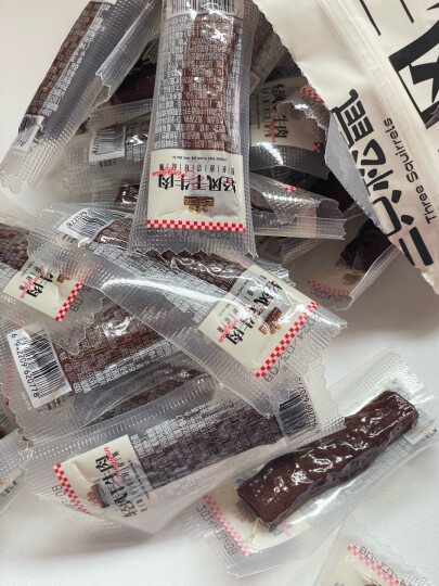 三只松鼠牛肉片100g 香辣味肉干肉脯休闲零食特产手撕牛肉干牛肉粒 晒单图