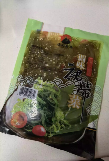 淳山 调味裙带菜 400g/袋 海藻寿司料理海带丝凉菜冷冻蔬菜 健康轻食 晒单图