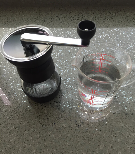 HARIO 手冲咖啡豆手摇磨豆机咖啡研磨机陶瓷芯办公家用MSCS便携式 黑色100g 晒单图