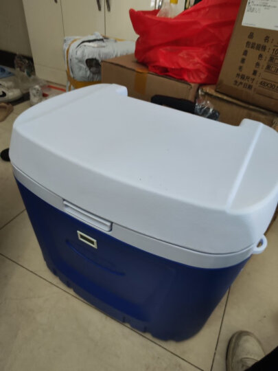 ICERS 保温箱车载药品海鲜冷藏箱 60升 有背带有轮有取物口 运输箱 晒单图