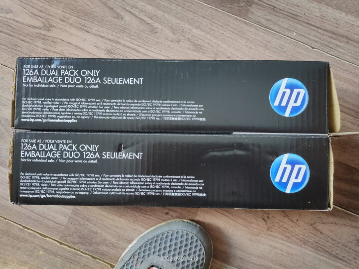 惠普（HP） CE310AD HP 126A 黑色激光打印硒鼓双套装 （适用于LaserJet CP1025/M175a/M175nw/M275） 晒单图