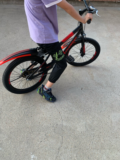 凤凰Phoenix儿童自行车6-12岁破风轮青少年山地车 20英寸21速 晒单图