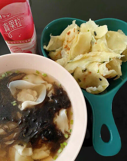 湾仔码头 上海青菜香菇猪肉馄饨 600g 30只 儿童早餐 小馄饨 云吞面 火锅食材 方便菜 晒单图