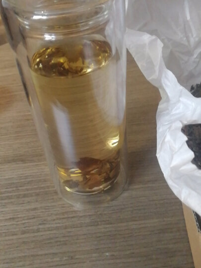 福茗源 福鼎白茶 茶叶 老白茶寿眉茶饼袋装 年货礼盒装350g 晒单图