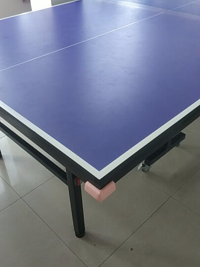 健伦（JEEANLEAN） 乒乓球桌室内家用可折叠比赛专业标准移动乒乓球台户外 室外带轮款KL320 晒单图