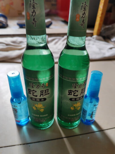 隆力奇蛇胆花露水经典玻璃瓶清凉止痒花露水195ml 晒单图