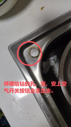 爱适易（ISE）垃圾处理器厨房厨余粉碎机处理机家用 美国原装进口 E200 晒单图