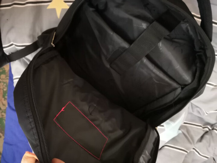 爱华仕电脑包双肩 14英寸时尚商务背包男 笔记本电脑包女大容量4082黑色 晒单图