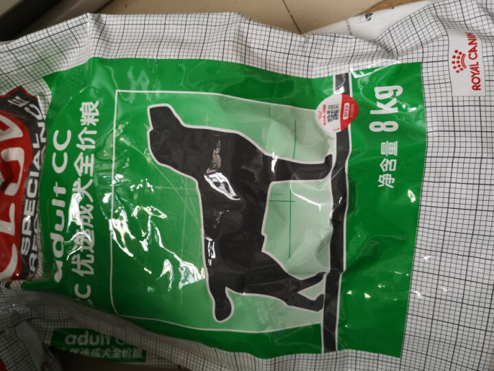 皇家狗粮 成犬狗粮 犬粮 通用犬型 CC 通用粮 12月以上 8KG 晒单图