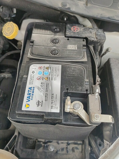 瓦尔塔（VARTA）汽车电瓶蓄电池启停 AGM H7 80AH 宝马/奥迪/奔驰/路虎 上门安装 晒单图