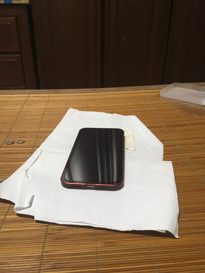 【3片装】朗客 iphone6splus/6plus钢化膜 苹果6splus/6 plus手机膜抗蓝光软边全屏覆盖高清手机贴膜【白色】 晒单图