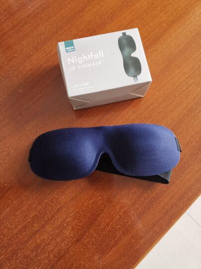 EPC 3D立体睡眠眼罩 轻薄透气遮光眼罩 男女通用 旅行用品 入夜 锡兰红 晒单图