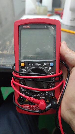优利德（UNI-T）UT58D 大屏数字万用表 手持式小型万能表家用交直流电压电流表 晒单图