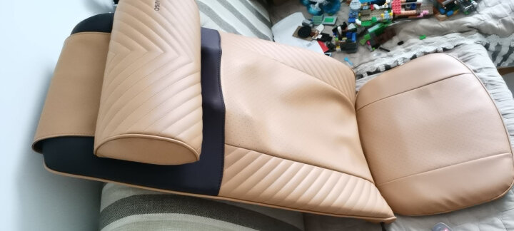 傲胜（OSIM） OS-260按摩坐垫 按摩椅靠垫 颈部背部腰部按摩背垫  颈椎按摩器材 父母送礼物 快乐黄 晒单图