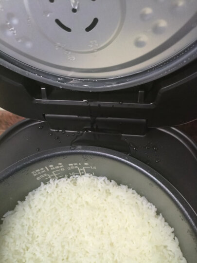 美的(Midea)智能电饭煲电饭锅家用5L大容量预约气动涡轮防溢锅金属机身蒸米饭锅-WFS5017TM(3-10人) 晒单图