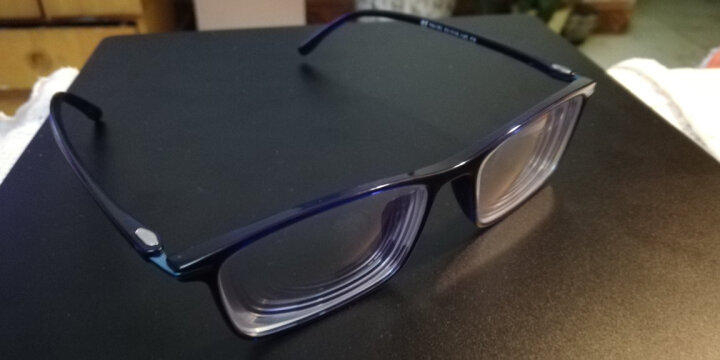 目匠 防辐射眼镜框 近视眼镜男女款防蓝光护目镜全框超轻TR眼镜架 170 镜架(备注颜色)+1.56变色片 晒单图
