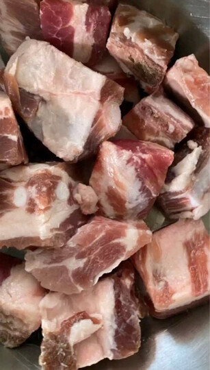 双汇 带骨猪大排500g 猪排片猪里脊 猪肉脯猪肉干猪肉松原料 国产猪肉生鲜 晒单图