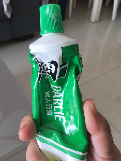 黑人(DARLIE)茶倍健茉莉白茶牙膏140g 清新口气 呵护牙龈 防蛀牙(新旧包装随机发放) 晒单图