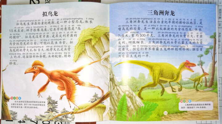 恐龙百科全书大探索注音版全套6册 3-6岁小学生儿童读物恐龙王国动物世界少儿科普故事书 晒单图