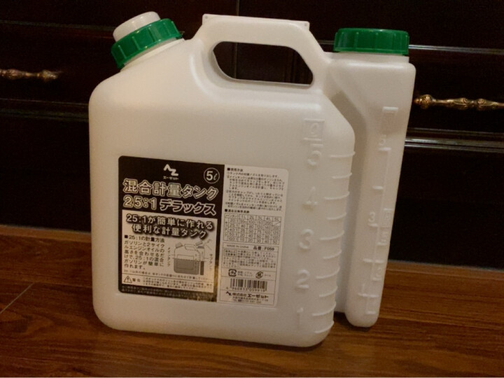 AZsmooth  配比壶混合计量油桶塑胶油壶燃料桶机油壶配比桶(带刻度)PE材质 5升配比桶  F059 晒单图