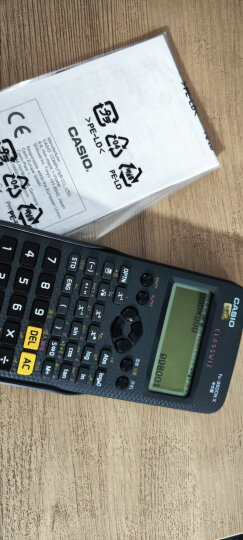 卡西欧（CASIO）FX-350CN X中文函数科学计算器 黑色 学习考试适用会计师CPA使用 晒单图