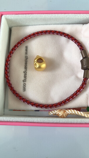 周生生 黄金转运珠 足金Charme文化祝福葫芦串珠 不含手链绳 86335C定价 晒单图