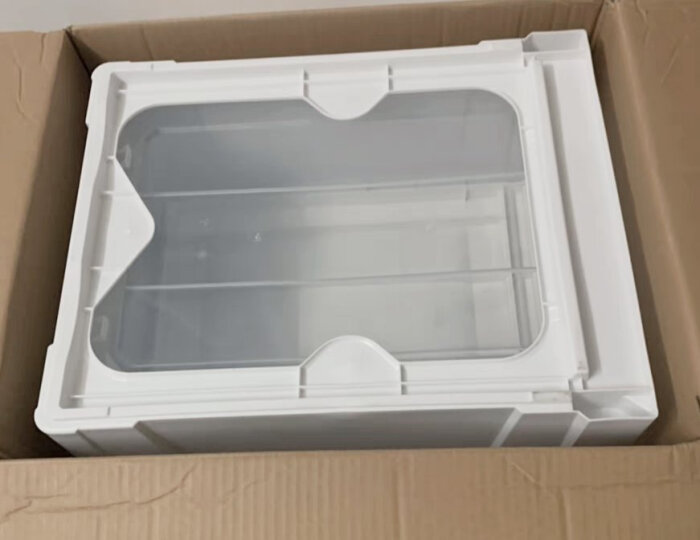 爱丽思（IRIS）【买3勉1】爱丽思收纳箱可叠加塑料抽屉式收纳箱储物箱内衣收纳盒 16L 白色BC-370 晒单图