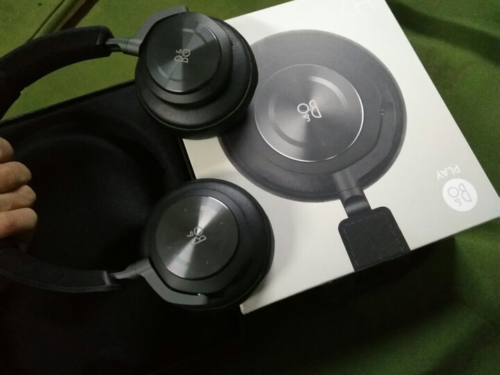 B&O PLAY beoplay H7 无线蓝牙头戴式包耳手机耳机游戏耳机 触控操作 bo耳机 黑色 晒单图