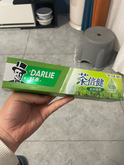 DARLIE好来(原黑人)茶倍健龙井绿茶牙膏190g 初萃茶多酚（新旧随机） 晒单图