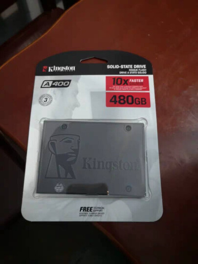 金士顿(Kingston) 120GB SSD固态硬盘 SATA3.0接口 A400系列 读速高达500MB/s 晒单图