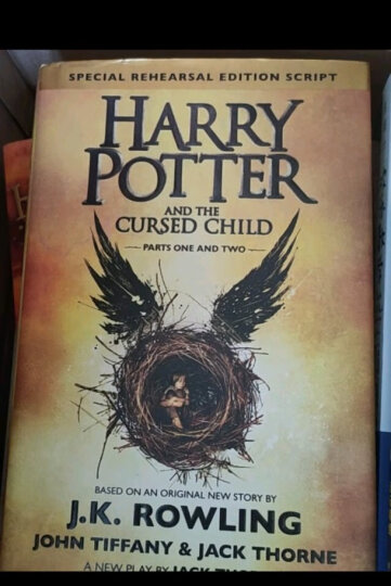 【 精装】哈利波特与被诅咒的孩子（美版）Harry Potter And The Cursed Child - Parts I 进口原版 小说文学 故事书  晒单图