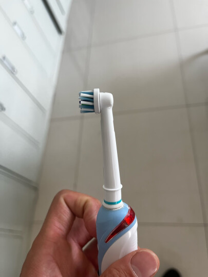 欧乐B电动牙刷头 成人牙线效果型3支装 EB25-3 适配成人2D/3D全部型号小圆头牙刷【不适用iO系列】 晒单图