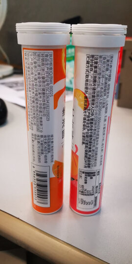 康恩贝 维生素c 泡腾片 VC果味饮品甜橙味 4g*20片 晒单图