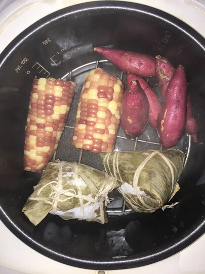 五芳斋 速冻粽子 蛋黄猪肉口味 500g 5只 精选咸鸭蛋 早餐食材 嘉兴特产 晒单图