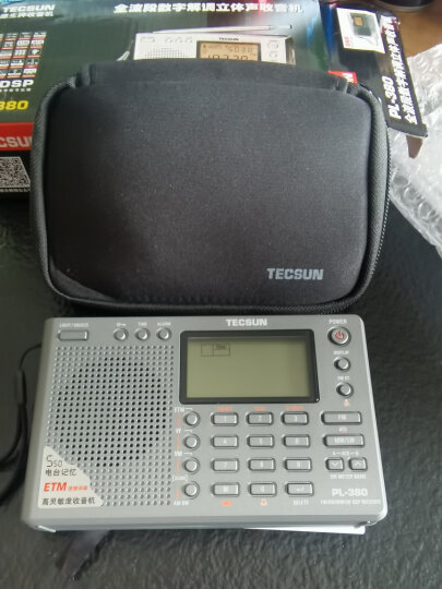 德生（Tecsun）PL-380老人半导体 数字显示全波段收音机  校园广播四六级听力高考 考试收音机 （灰色） 晒单图