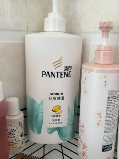 潘婷氨基酸丝质顺滑洗发水750g  抚平毛躁 洗发水洗发膏 男女通用 晒单图