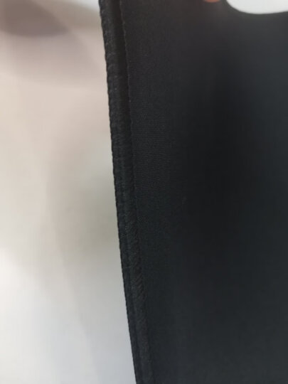 灵蛇（LINGSHE）鼠标垫 家用办公游戏鼠标垫 办公鼠标垫中号 精密包边防滑可水洗P02黑色 晒单图